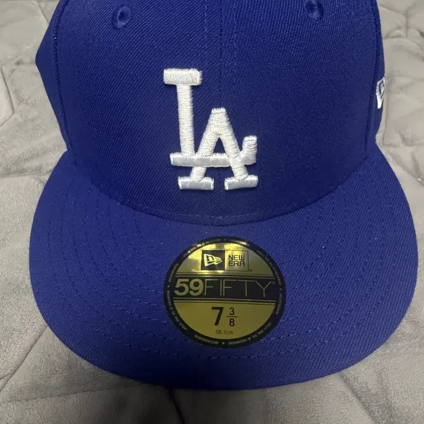 [BUNJANG] New Era Authentic LA Dodgers Fitted Cap Game Dark Royal / [새상품] 어센틱 LA 다저스 피티드캡 게임 다크 로얄