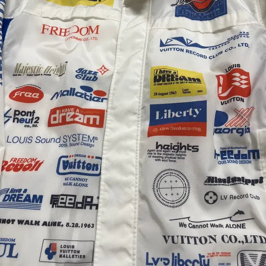 [BUNJANG] Louis Vuitton Virgil Abloh Windbreaker Jacket / 루이비통 버질아블로 윈드 자켓