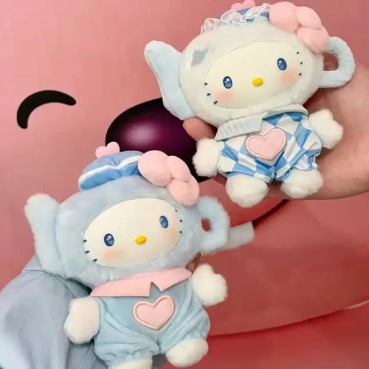 [BUNJANG] Sanrio Afternoon Tea Mascots Keyring (Hello Kitty, My Melody, Cinnamoroll, Kuromi) / (할인-3000원)산리오 애프터눈티 정품  마스코트 키링