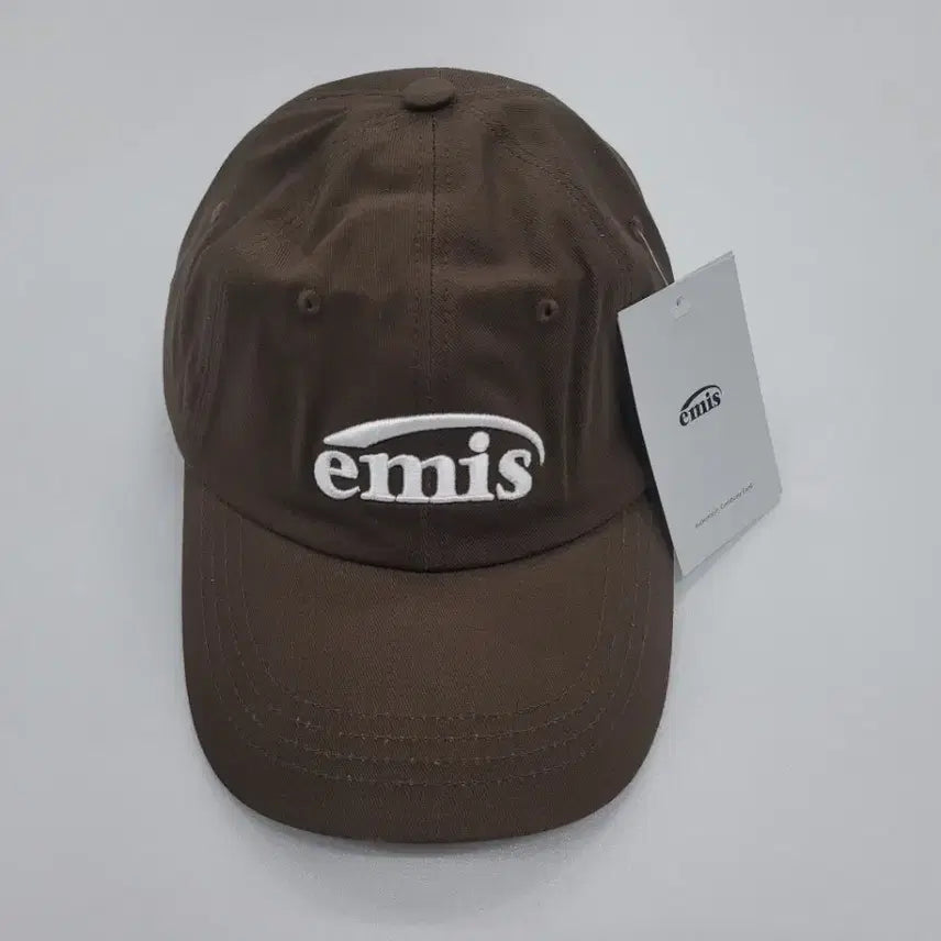 [BUNJANG] Emis Brown Ball Cap Hat / emis 이미스 브라운 볼캡 모자