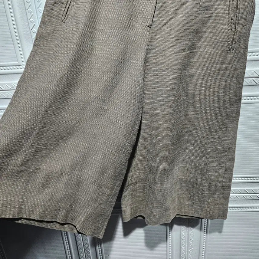 [BUNJANG] System Linen 7/10 Sleeve Pants / 시스템 린넨 7부바지