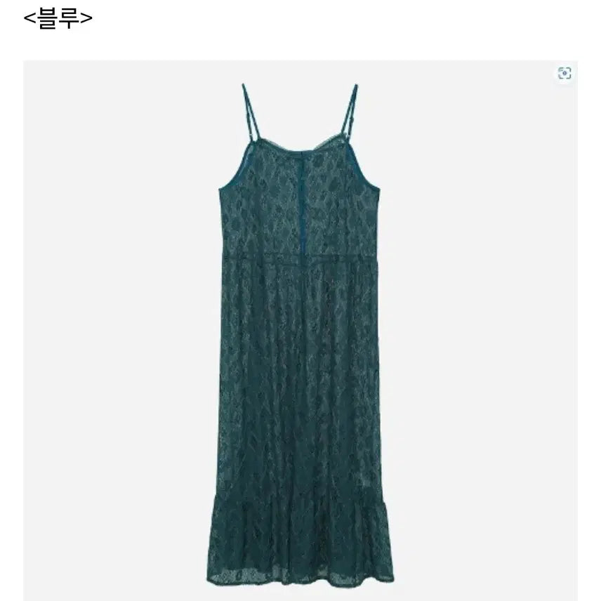 [BUNJANG] Thursday Island Lace Layered Dress Blue / 새상품 써스데이아일랜드 레이스 레이어드원피스 블루(착불)