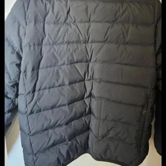 [BUNJANG] Lacoste Black Lightweight Padded Jumper / 라코스테 블랙 경량 패딩 점퍼