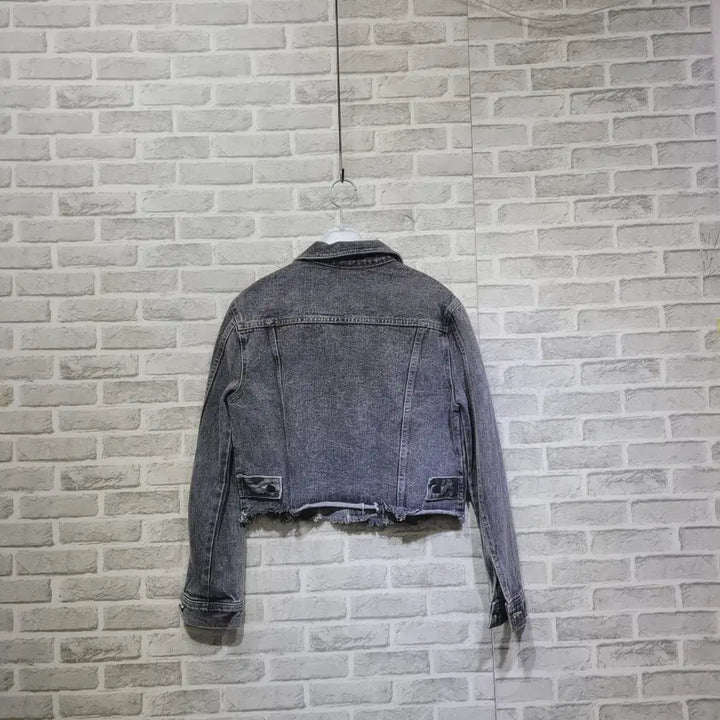 [BUNJANG] Unbranded Cropped Denim Jacket (Size 55-66) / ㄹ253 크롭 청자켓 55-66