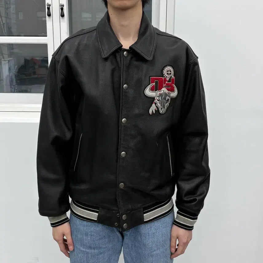 [BUNJANG] Avirex Leather Jacket / 아비렉스 레더 자켓