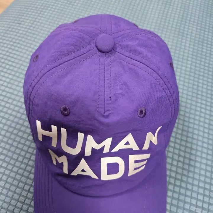 [BUNJANG] Human Made 5 Panel Nylon Cap Purple / 택포)휴먼메이드 5패널 나일론 캡 퍼플