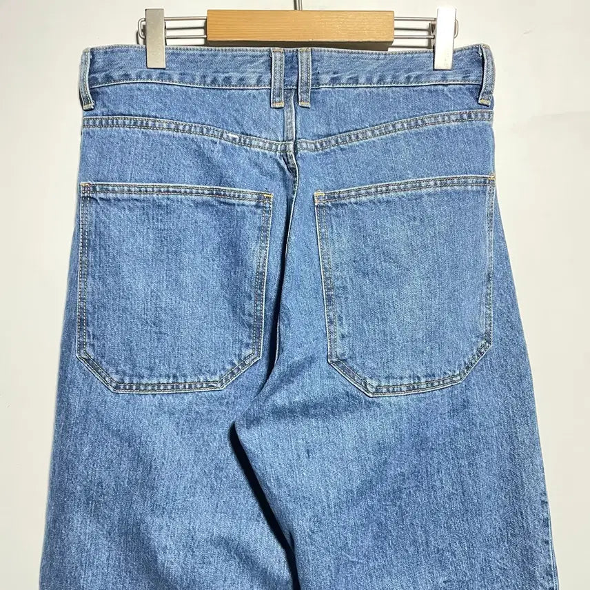 [BUNJANG] HATCHINGROOM Denim Wide Pants / 새상품 HATCHINGROOM 데님 와이드 팬츠