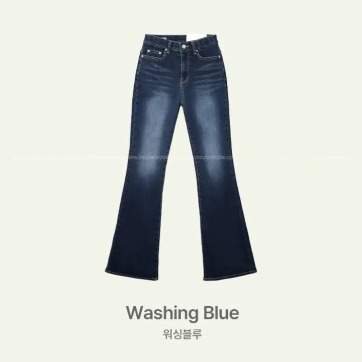 [BUNJANG] Modern Robe Fade Pocket Bootcut Denim Jeans / 모던로브 페이드 포켓 부츠컷 데님
