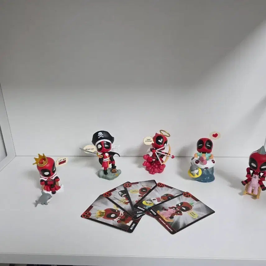 [BUNJANG] Pop Mart Deadpool 5 Types Figure Set / 팝마트 데드풀 5종