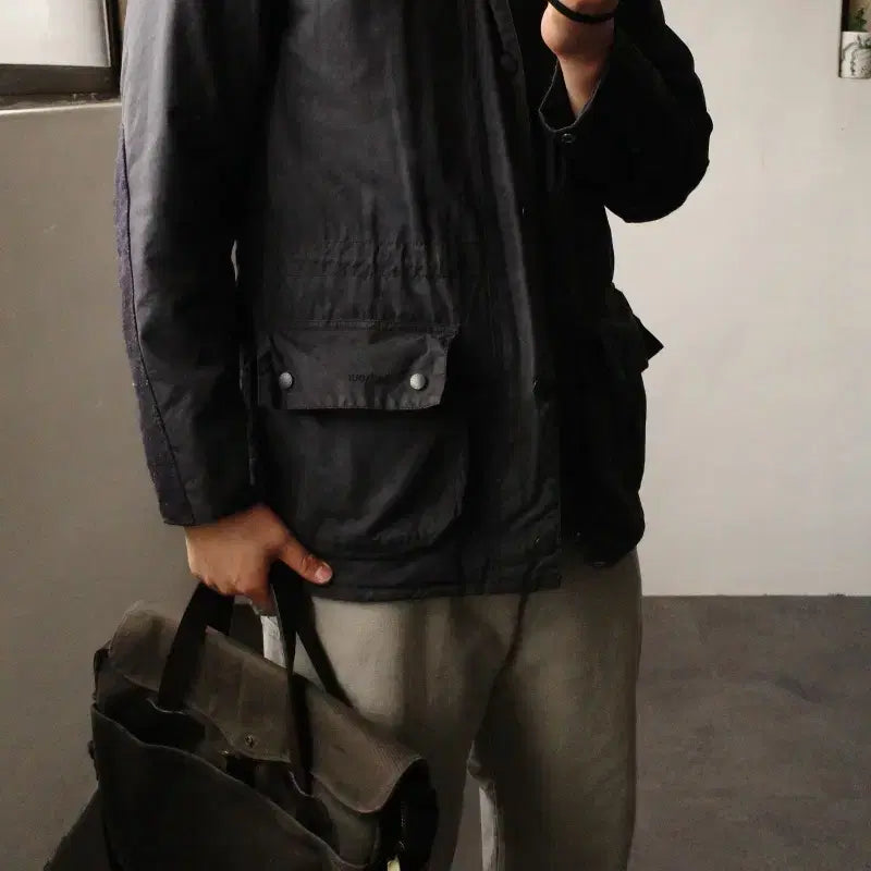 [BUNJANG] Barbour Durham Tweed Waxed Jacket / 바버 durham 왁스 자켓
