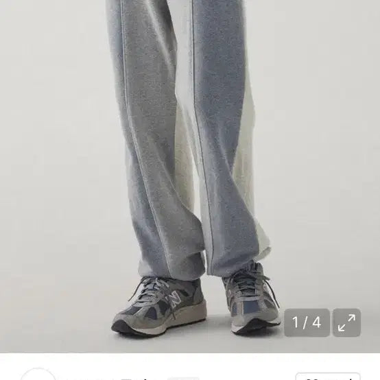 [BUNJANG] 1993 Studio Color Block Sweat Pants / 1993스튜디오 컬러 배색 스웨트 팬츠