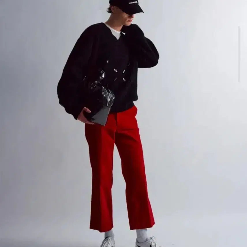 [BUNJANG] MOONSUN Corduroy Slacks / [새상품]MOONSUN 문선 코듀로이 슬랙스