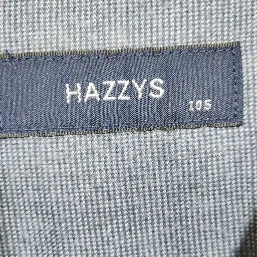 [BUNJANG] Hazzys Solid Logo Casual Shirt / (100) 헤지스 남방 솔리드 셔츠 기본로고 단색 캐주얼