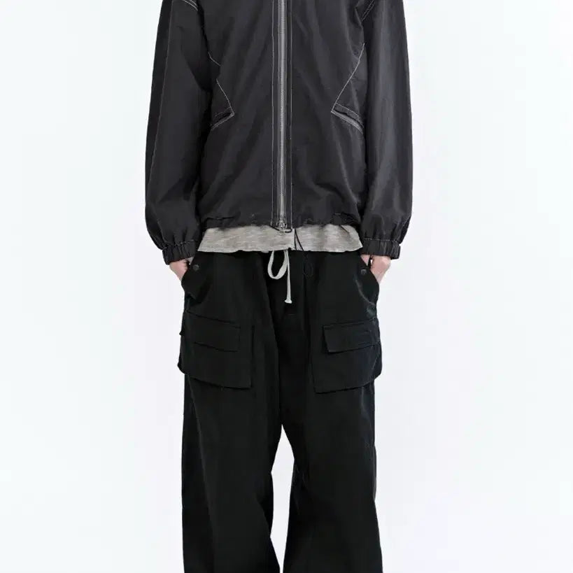 [BUNJANG] Polerteru Motorcycle Blouson Charcoal / 폴리테루 모터사이클 블루종 차콜4