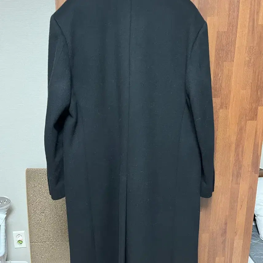 [BUNJANG] MAMAGARI 24FW Oversized Wool Mac Coat Black Size 48 / 마마가리 24FW 오버사이즈 울 코트 맥코트 블랙 48사이즈