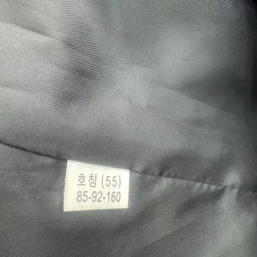 [BUNJANG] Time Postmodern Double Long Coat Black Classic Coat / 타임 포스트모던 더블 롱코트 블랙 55/클래식 코트
