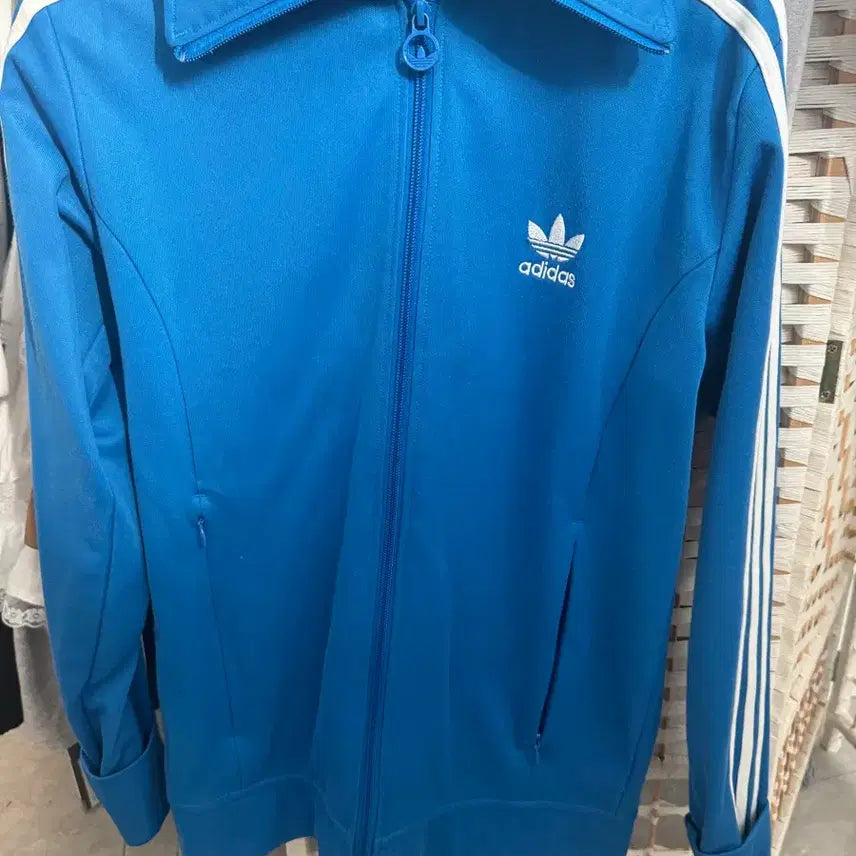 [BUNJANG] Adidas Blue Jersey Vintage / (빈티지) 아디다스 파랑져지 블루져지