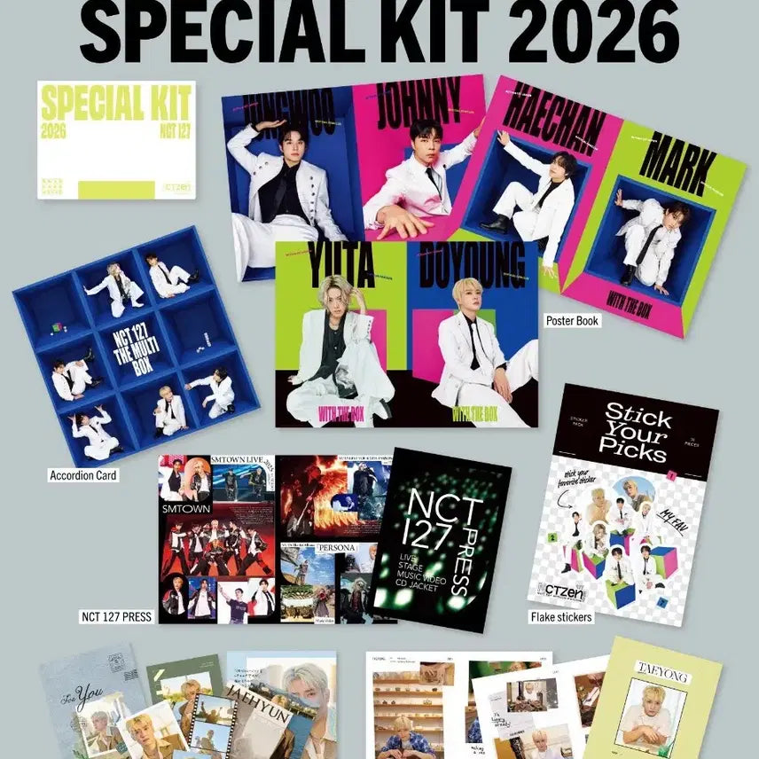 [BUNJANG] NCT Haechan NCTzen Japan Special Kit Sticker / nct 해찬 일본 팬클럽 스페셜 키트 엔시티즌 재팬
