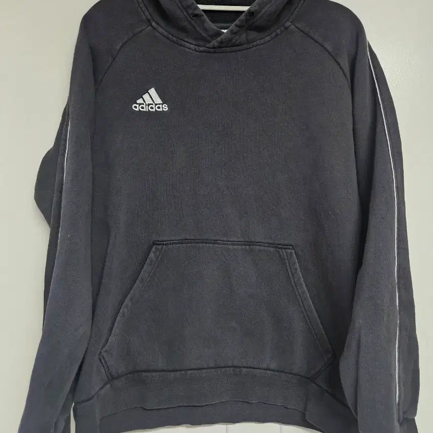 [BUNJANG] Adidas Core 18 Hoodie Black Size L / 아디다스 검정 후드티 L