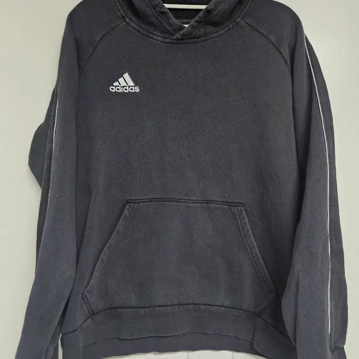 [BUNJANG] Adidas Core 18 Hoodie Black Size L / 아디다스 검정 후드티 L