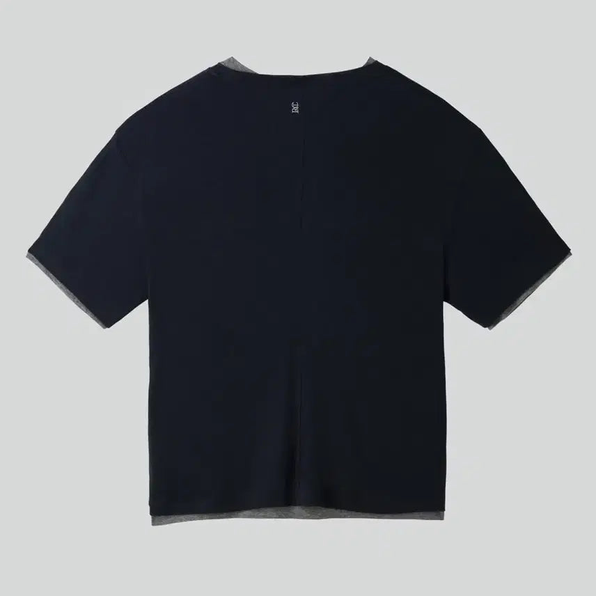 [BUNJANG] Recto 25FW Layered Wool T-shirt Dark Navy / [새상품] 렉토 25FW 레이어드 울 티셔츠 다크 네이비