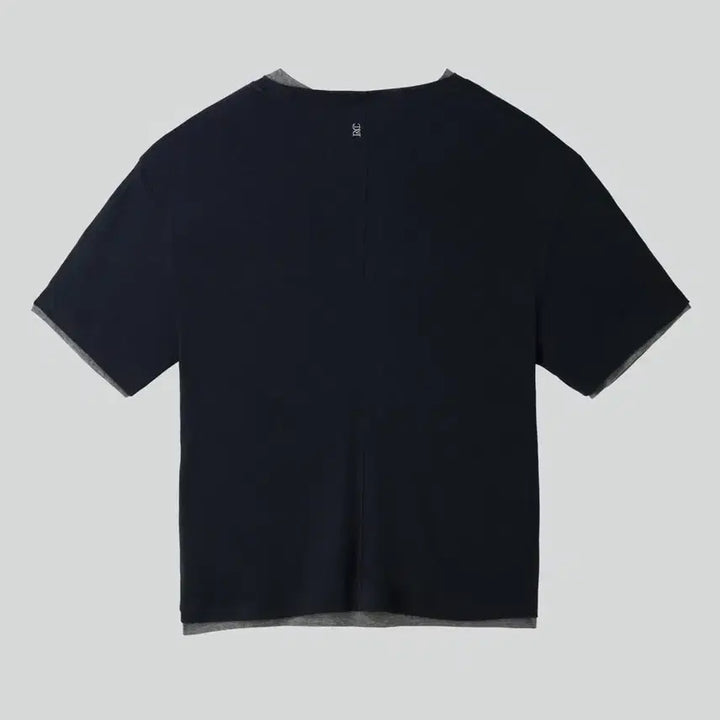 [BUNJANG] Recto 25FW Layered Wool T-shirt Dark Navy / [새상품] 렉토 25FW 레이어드 울 티셔츠 다크 네이비