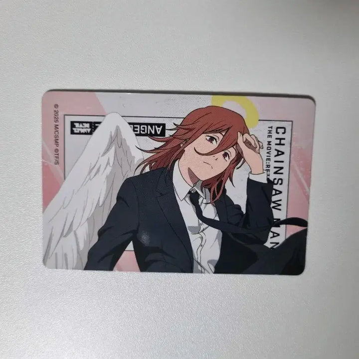 [BUNJANG] Chainsaw Man Angel Magnetic Goods Card / 체인소맨 천사 자석 공식 굿즈 카드