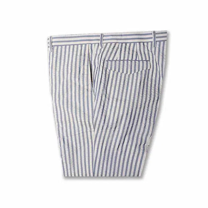 [BUNJANG] Ring Jacket Striped Seersucker Trouser Pants / 링자켓 [Ring Jacket RJ] 스트라이프 씨어서커 트라우저 팬츠