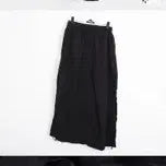[BUNJANG] 13-99 MAYD Black String Nylon Banding Skirt / 13-99 MAYD 블랙 스트링 나일론 밴딩스커트 빈티지킹