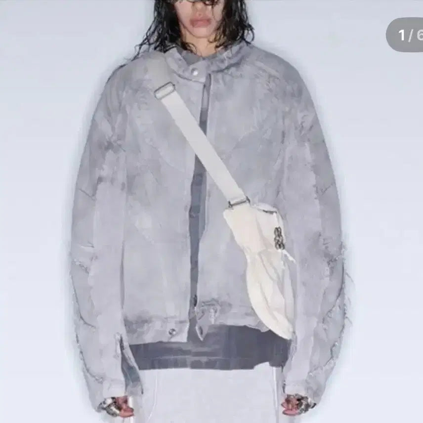 [BUNJANG] Costperkilo Motor Jacket v4 Ice Grey M / 코스트퍼킬로/ 모터자켓 v4 아이스그레이/ M