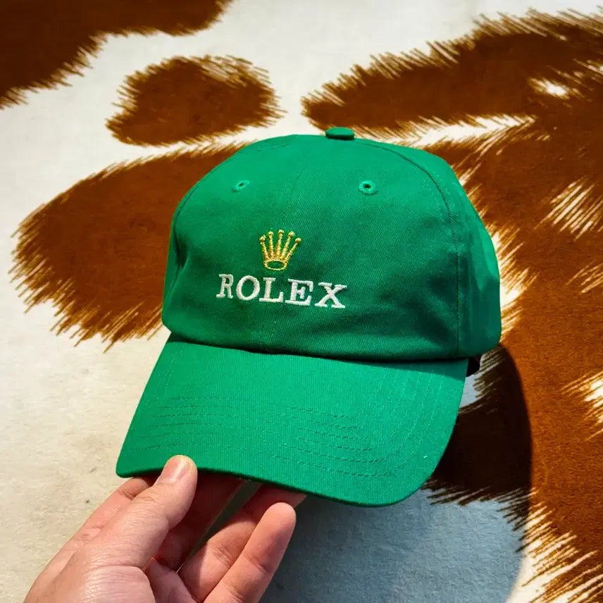 [BUNJANG] Rolex Green Ball Cap / Rolex 롤렉스 볼캡 그린 (OS)