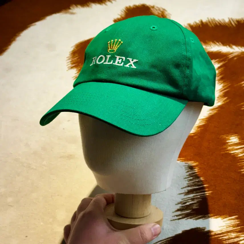 [BUNJANG] Rolex Green Ball Cap / Rolex 롤렉스 볼캡 그린 (OS)