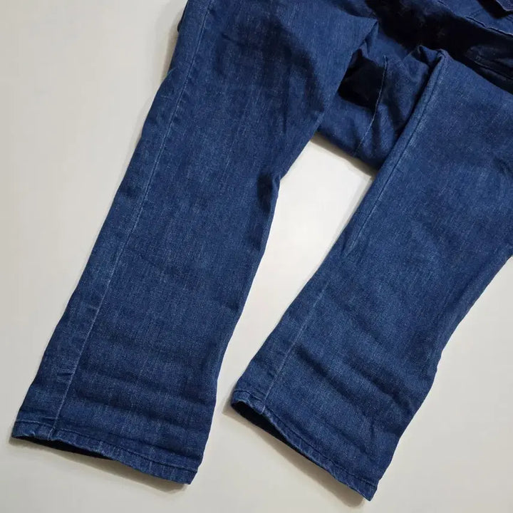 [BUNJANG] Denim Rolled-Up Overalls Jumpsuit / 여성의류 데님 롤업 청 오버롤 멜빵 바지 점프수트