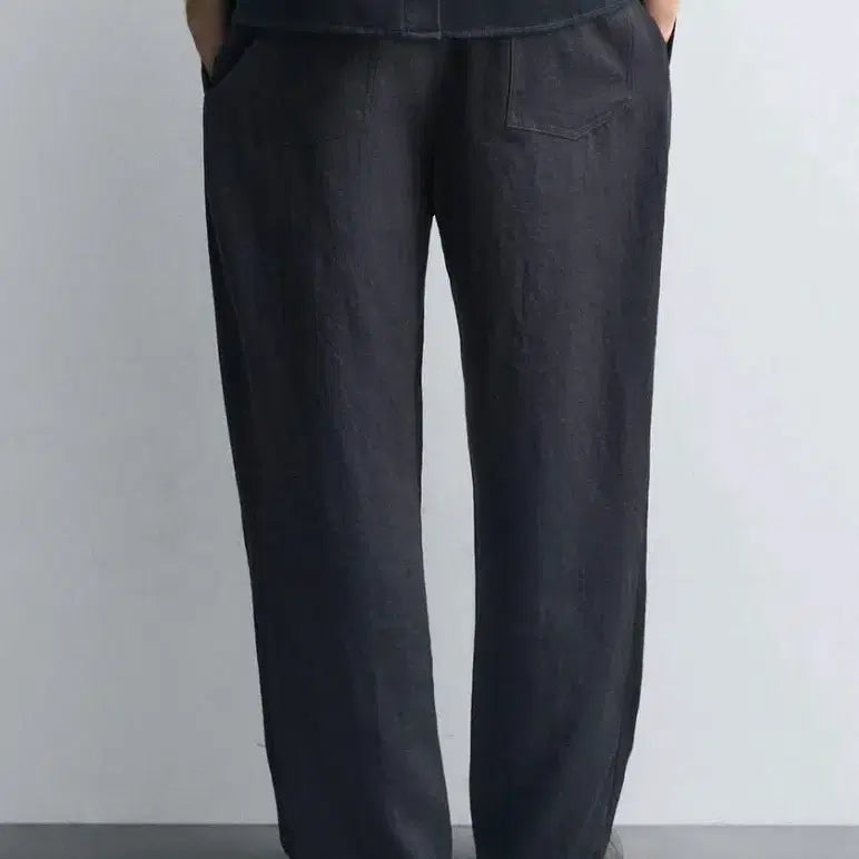 [BUNJANG] Zara Pants (Navy, Sand) L (32-34) / 새상품)자라 팬츠 바지 L(32) 실제약 32~34정도