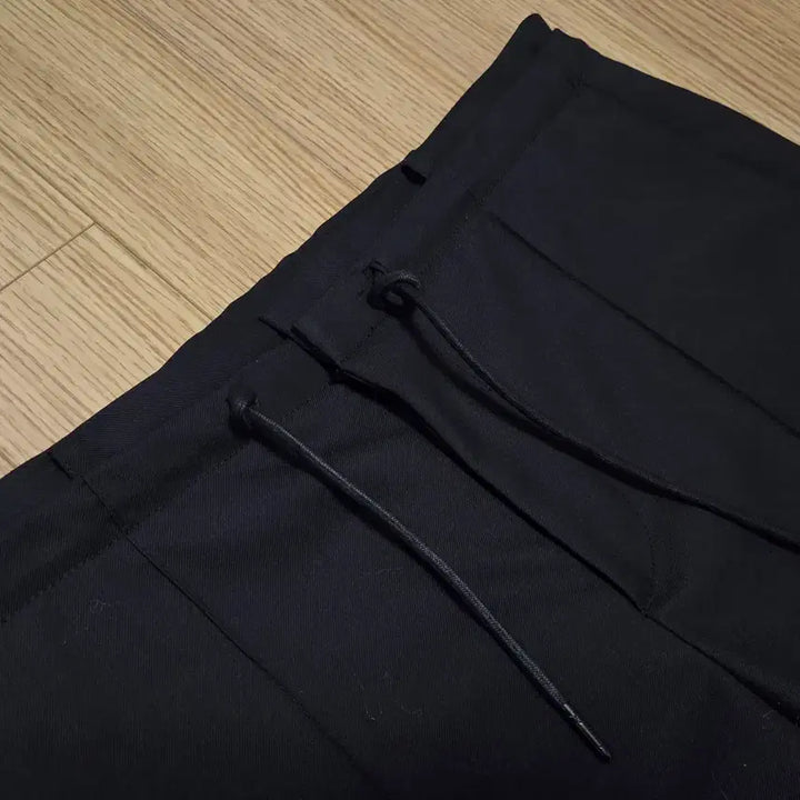 [BUNJANG] Junn.J Layered String One-Tuck Pants / 준지 레이어드 스트링 원턱  팬츠