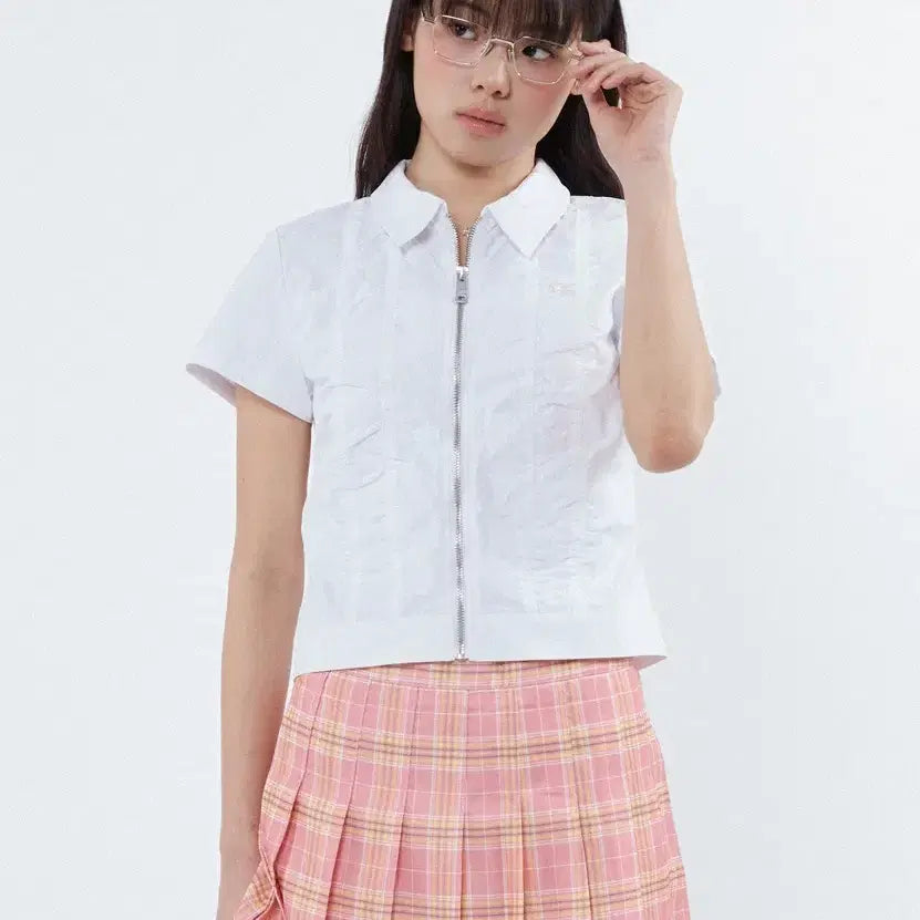 [BUNJANG] Code:Graphy Shirring Point Shirt / (s) 코드그라피 셔링 포인트 셔츠