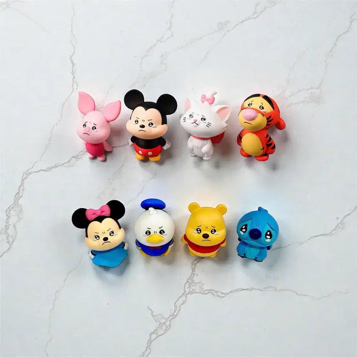 [BUNJANG] Disney Crying Face Figure Set (8 Types) / 디즈니 울먹 피규어 세트 8종