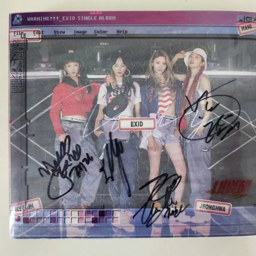 [SOLD OUT] exid 내일해 친필 사인 앨범(전구성)