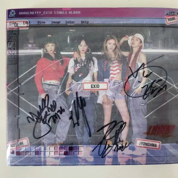 [SOLD OUT] exid 내일해 친필 사인 앨범(전구성)