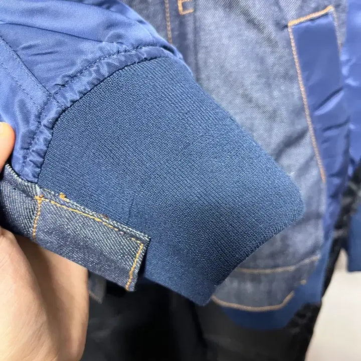 [BUNJANG] A.P.C. x sacai Collaboration Denim Jacket / 아페쎄 사카이