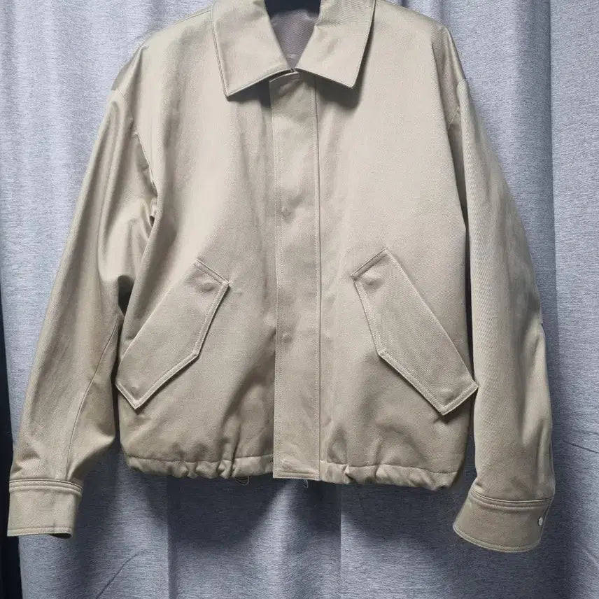 [BUNJANG] Poker Face Blouson Beige 48 / 포커페이스 블루종 베이지 48