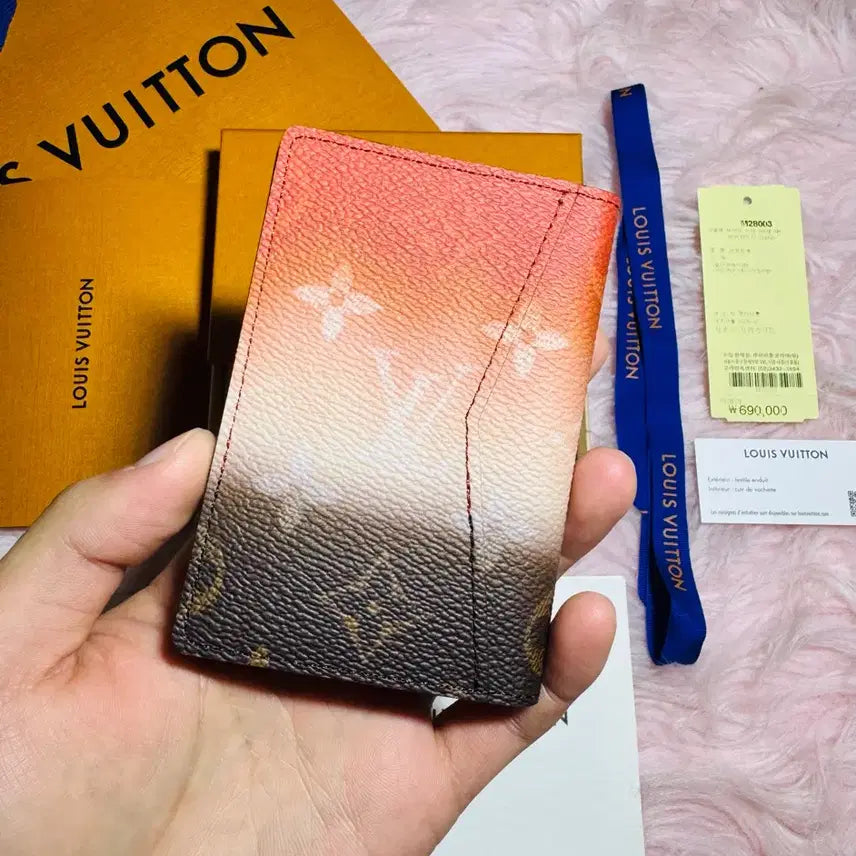 [BUNJANG] Louis Vuitton 2026 Pigment Organizer Orange OS / [OS,미사용] 루이비통 26년 피그먼트 오렌지 오거나이저 풀구성품