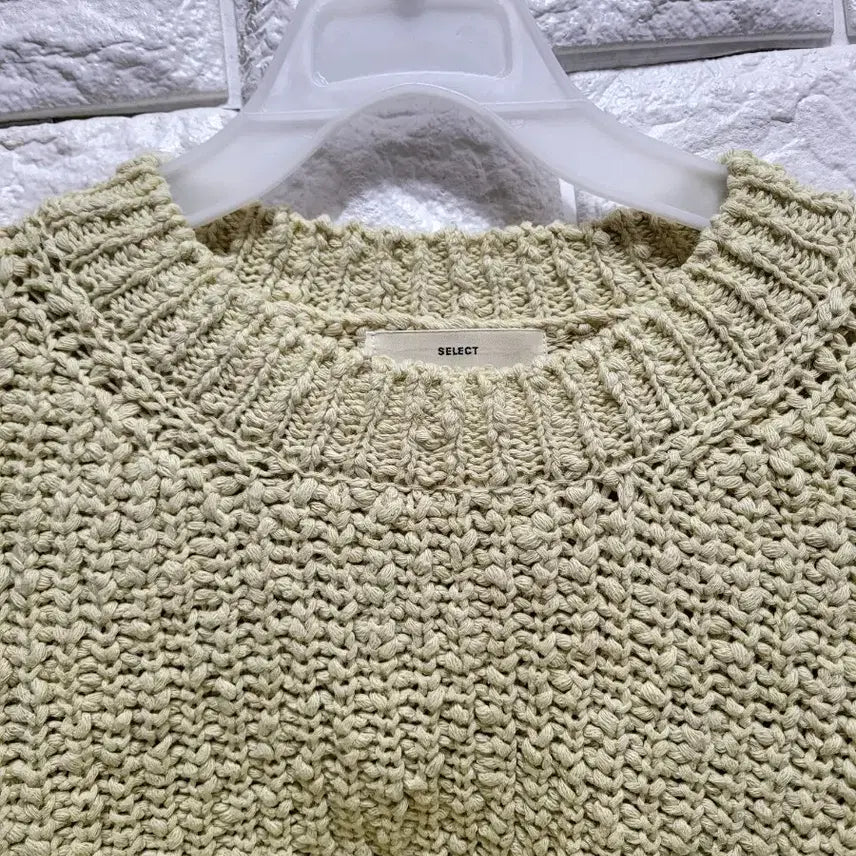 [BUNJANG] Select Cotton Short-Sleeve Knit Top / select 면 반팔니트