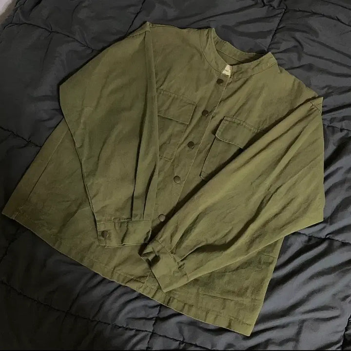 [BUNJANG] W. Closet Khaki Jacket / W. CLOSET 카키 자켓