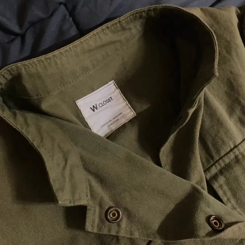 [BUNJANG] W. Closet Khaki Jacket / W. CLOSET 카키 자켓