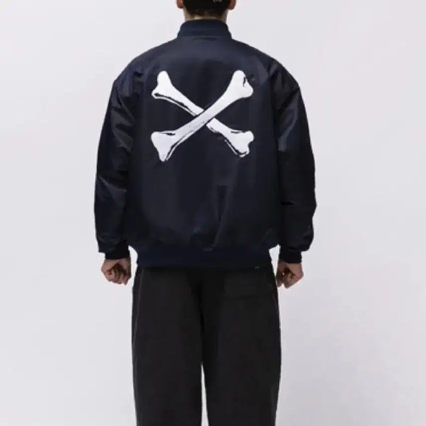 [BUNJANG] WTAPS Team Jacket Size 3 Navy / 더블탭스 팀자켓 3사이즈
