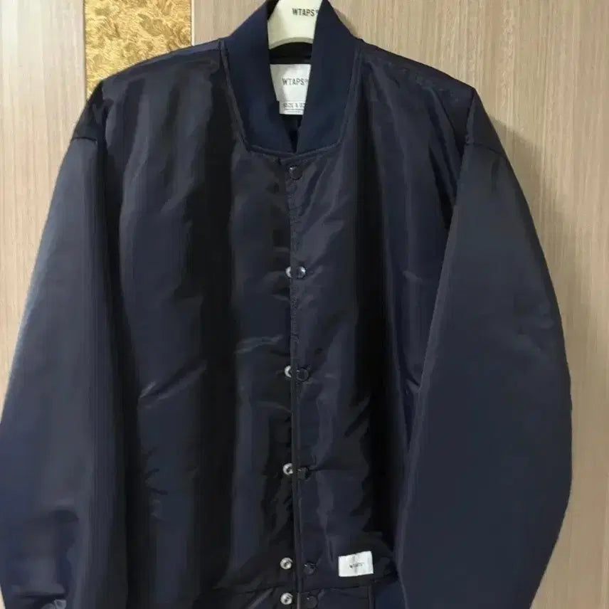 [BUNJANG] WTAPS Team Jacket Size 3 Navy / 더블탭스 팀자켓 3사이즈