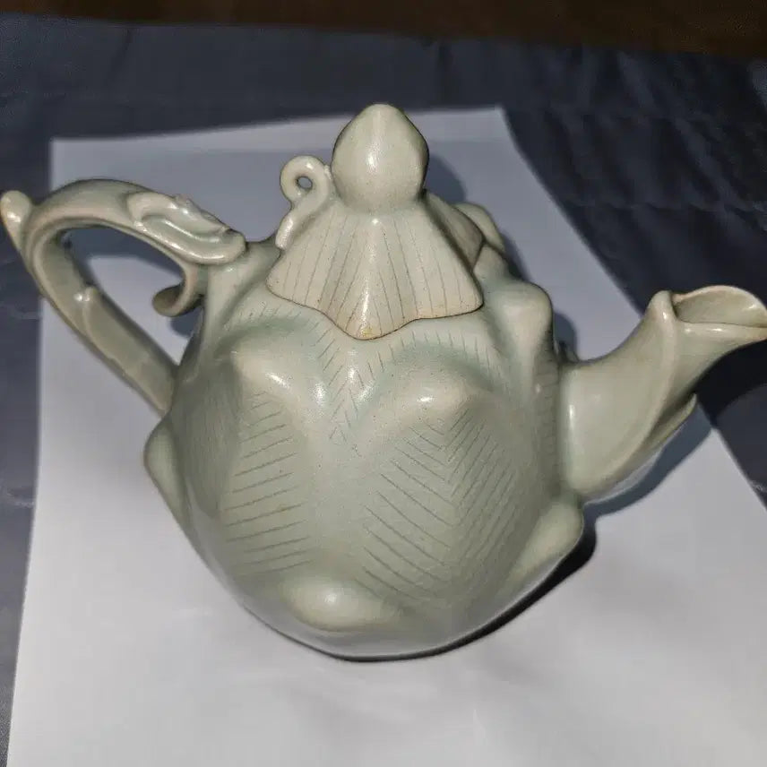 [BUNJANG] Koreana Celadon Teapot and 2 Wine Cups Set / 주전자,술잔