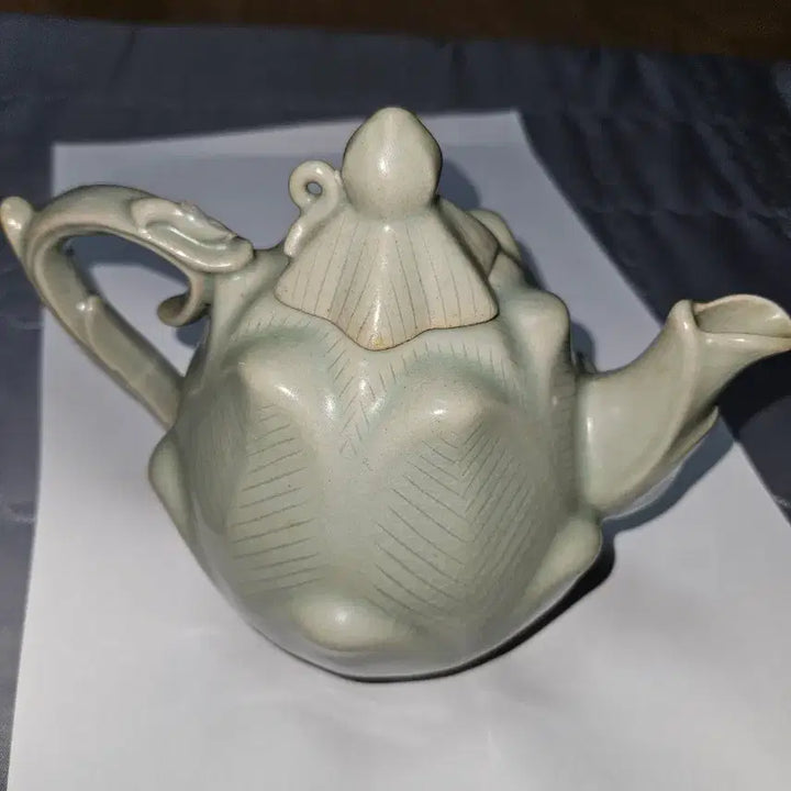 [BUNJANG] Koreana Celadon Teapot and 2 Wine Cups Set / 주전자,술잔
