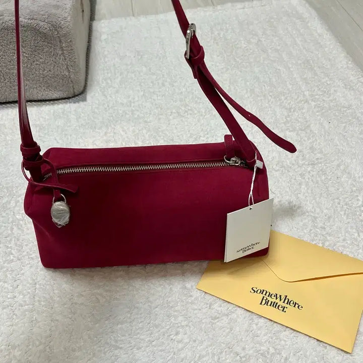 [BUNJANG] Somewhere Butter Suede Bag / 썸웨어버터 스웨이드 백